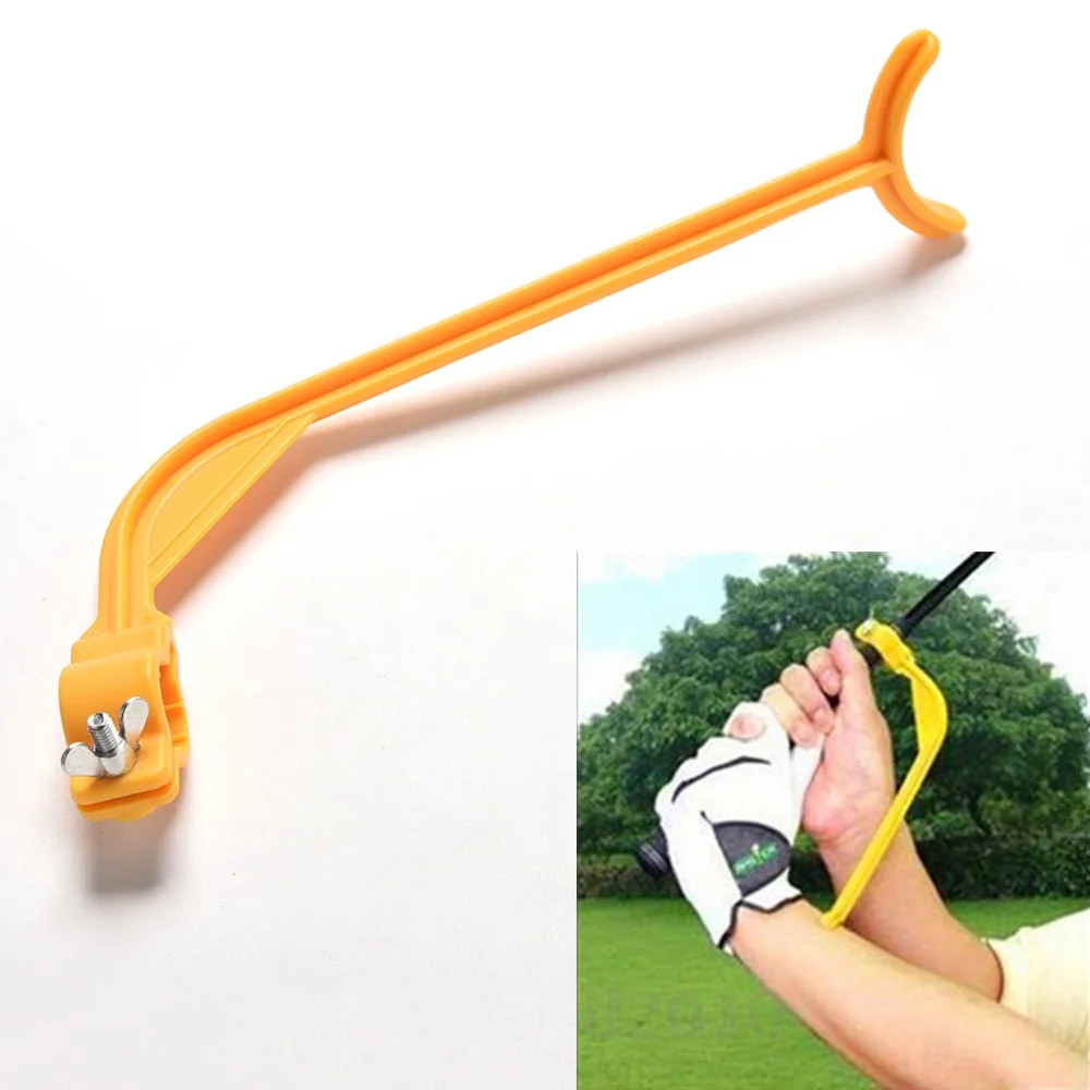 

Golf Beginner Gesture Alignment Swing Trainer Training Aids Practice Guide Tools