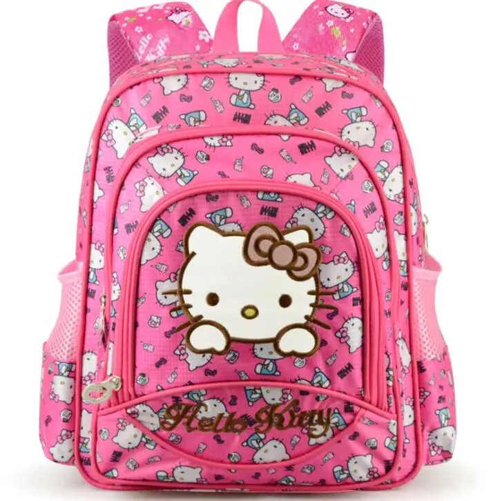 

Hello Kitty Children's Bag kids Backpack cartoon SchoolBag Children School Bags for Teenage girls Oxford waterproof shoulder bag