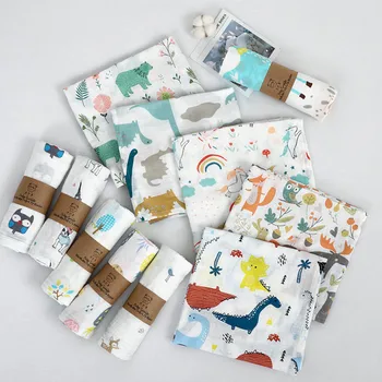 

Baby Gentle Swaddle Blanket Newborn Bath Towel Receiving Blanket nursing cover toddler infant air conditioning Cotton blanket