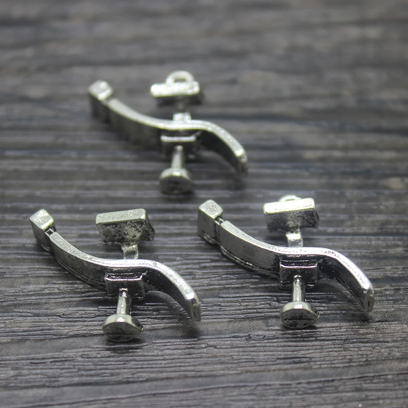12pcs/ 22*17mm Antique Tibetan Silver Dental necklace dentist Chair charm pendant