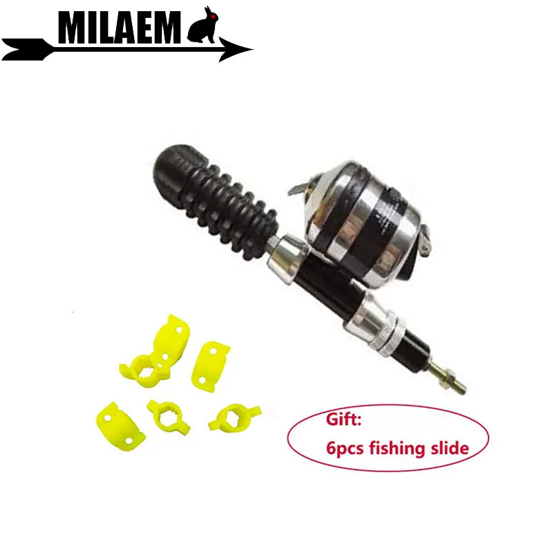 

1pc Archery Fishing Reel Bowfishing Slide Stabilizer Outdoor Sports Shooting Hunting Fishing Bow And Arrow Accessories