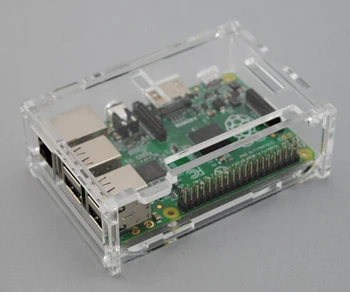 

Raspberry Pi 3 Model B & Raspberry Pi 2 Model B+ transparent case Acrylic Cover Shell Enclosure Box