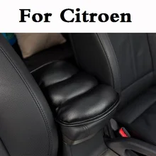 Высококачественный автомобильный Стайлинг мягкий PU центральный подлокотник консольная панель подушка коврик для Citroen C-Crosser C-Elysee C-ZERO DS3 DS4 DS5 Xsara