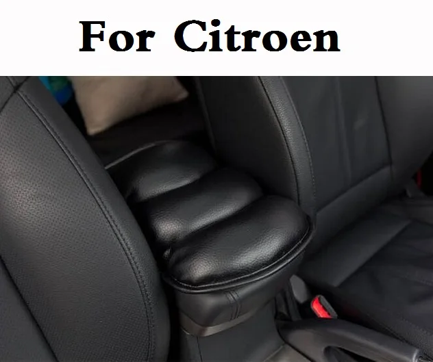 

High quality Car Styling Soft PU Center Armrest Console Pad Cushion Mat For Citroen C-Crosser C-Elysee C-ZERO DS3 DS4 DS5 Xsara