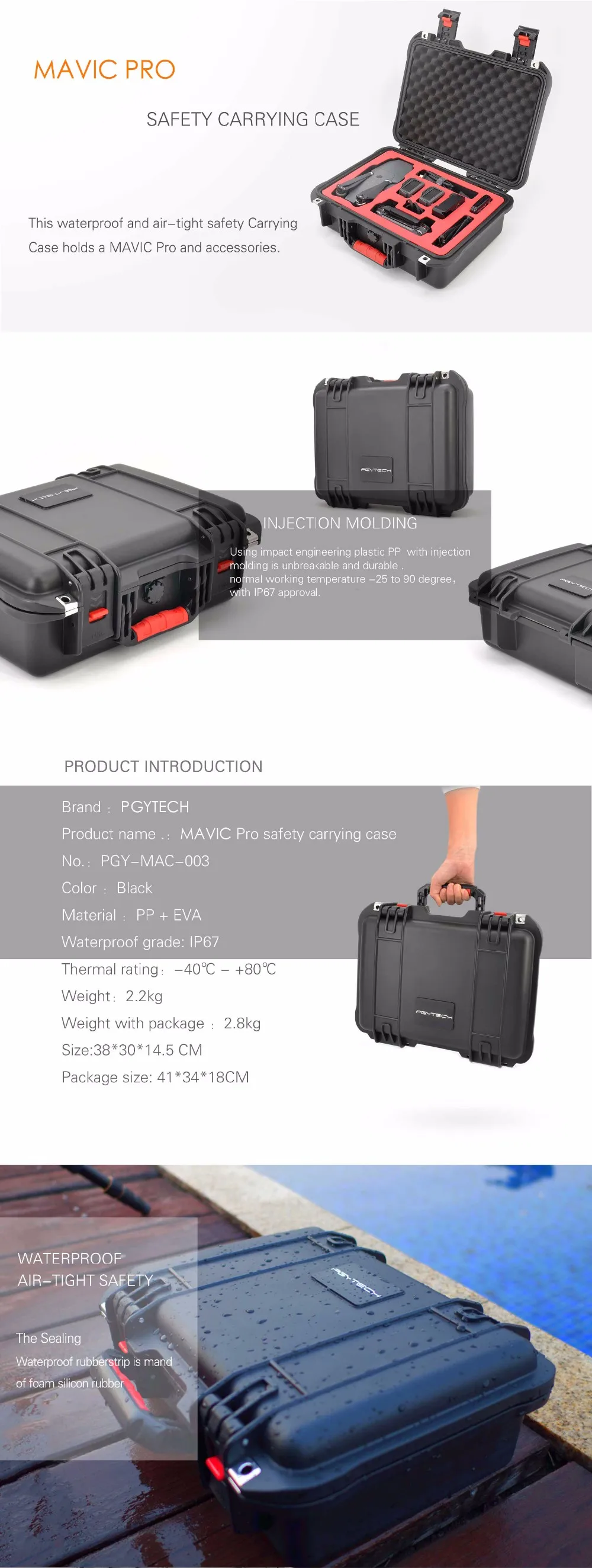 pgytech mavic pro case