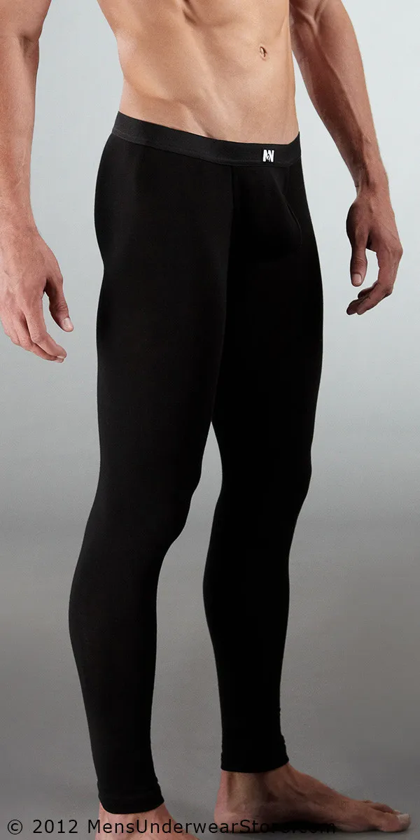 Men Cotton Long Johns Men's Bodysuit Warm Pants Male Girdle Loungewear Man Compression pants fleece long johns