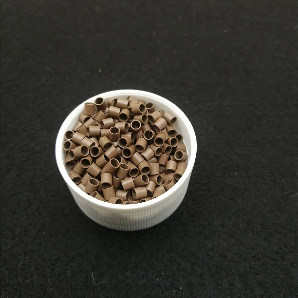 Ring Beads Ring Beads Hair Extensions Tools Hair Extensions Tools Nano Rings 3.0x2.4x3.0mm mini copper tube micro rings beads links for hair extension tools