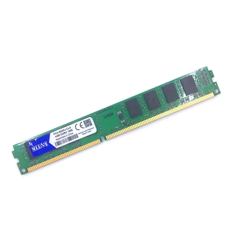 MLLSE DDR3 2 ГБ 4 8 1066 МГц 1333 1600 оперативная память для настольного компьютера с