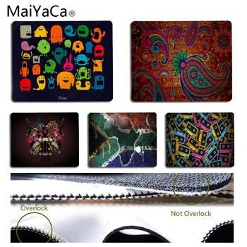 

MaiYaCa Cool New Bright Rubber Mouse Durable Desktop Mousepad Size for 18x22cm 25x29cm Rubber Rectangle Mousemats