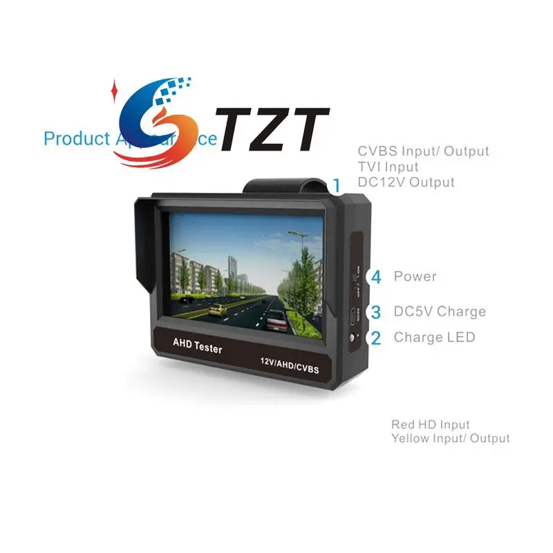 

AT430TAC V5.5 AHD2.0/TVI3.0/TVI2.0/CVI2.0/TVI HD 4.3 inch LCD Camera Security Tester