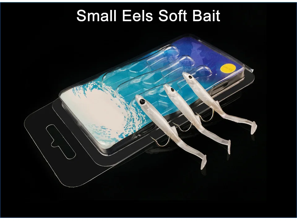 GLUREE-3PcsLot-5.5cm-8cm-Fishing-Lures-Fish-Eel-Lure-Soft-Baits-with-Hook-Small-Fish-Eel-Artificial-Bait-Fishing-Tackle_02