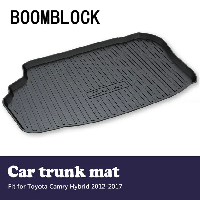 

BOOMBLOCK For Toyota Camry 2012 2013 2014 2015 2016 2017 Waterproof Anti-slip Car Trunk Mat Tray Floor Carpet Pad Accessories