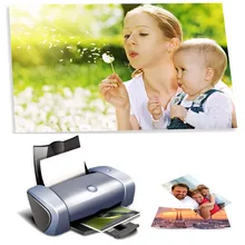 Фотобумага 3R, 4R, 5R, A3, A4, A5, A6 100 листов высокоглянцевая печать фотобумаги для струйных принтеров офисные принадлежности