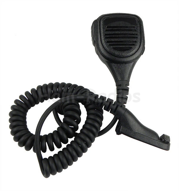 Waterproof Handheld Speaker Mic for Motorola Radio XPR6550/6500 XIRP8268 DP3400 Black New