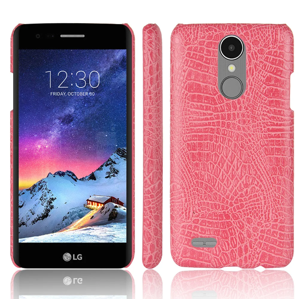 Для LG K8 2017 X240 5 0 &quotчехол из искусственной кожи под крокодила + задняя крышка
