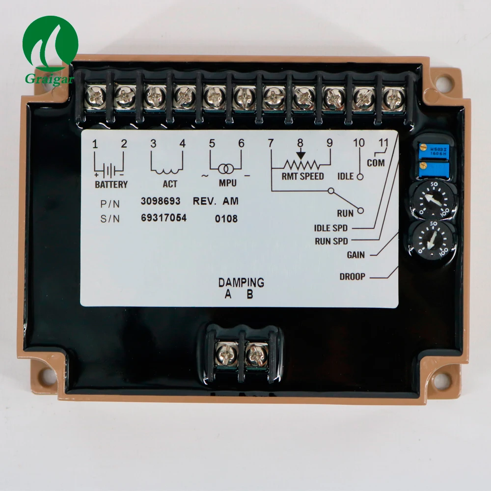 

New Electronic Engine Speed Controller 3098693 Governor Speed Control