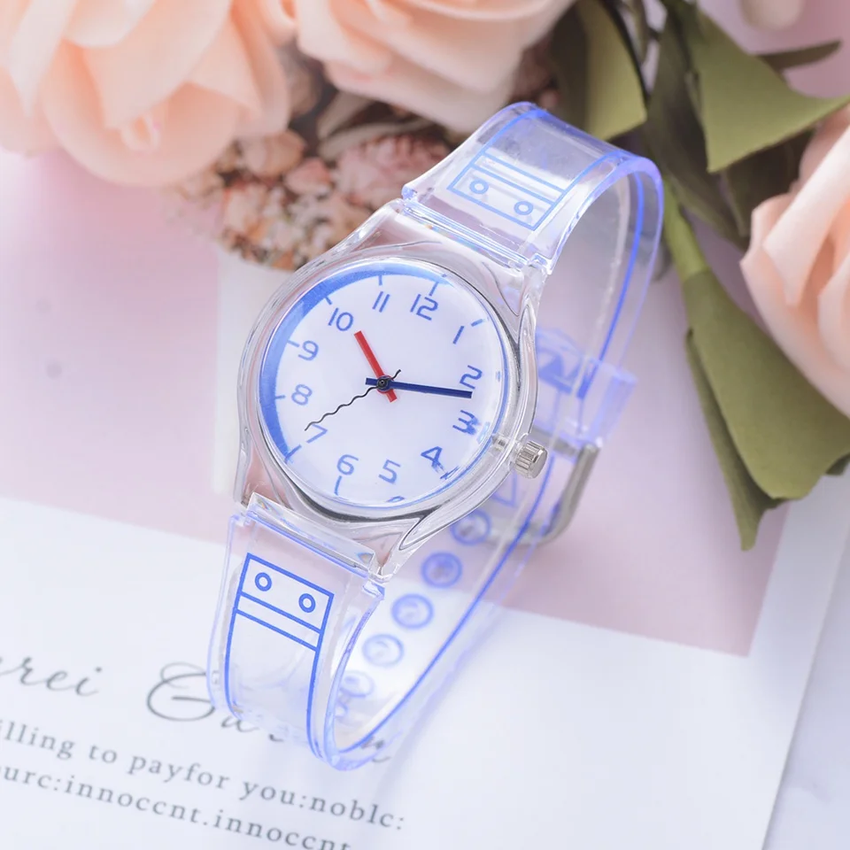 Модное Силиконовое платье кварцевые часы для женщин простой прозрачный ремешок повседневное бизнес женские наручные часы Relogio Feminino