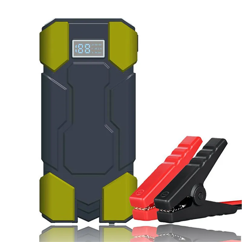 

HCOOL 18000mAh 800A Peak Car Jump Starter Current 12V Car Battery Booster Jump Portable Starter Emergency Booster Power Bank