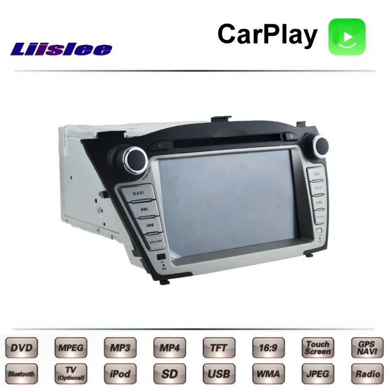 For Hyundai ix35 Tucson ix 35 2009~2015 Car Multimedia TV DVD GPS Radio Carplay Original Style Navigation Navi 4
