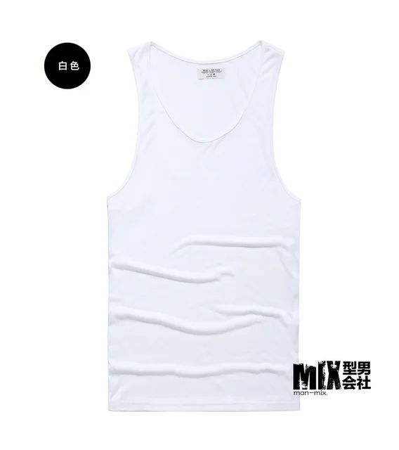 Pakaian Kasual Kebugaran Pria Singlet 