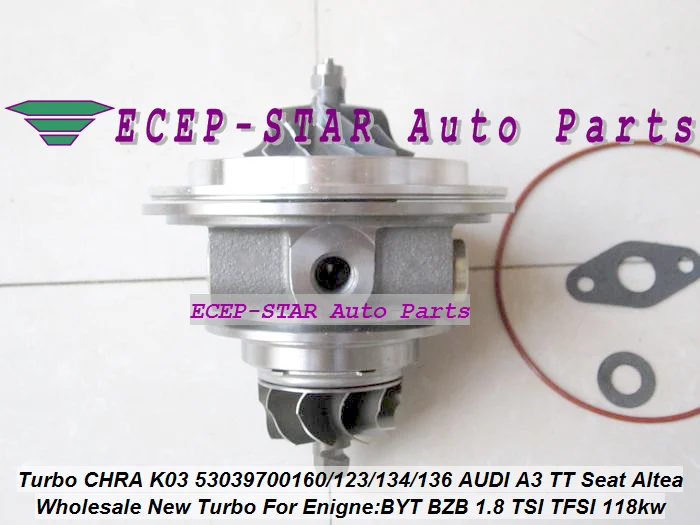 TURBO Cartridge CHRA K03 53039700160 53039880160 For Audi A3 8P PA 2003- (3)