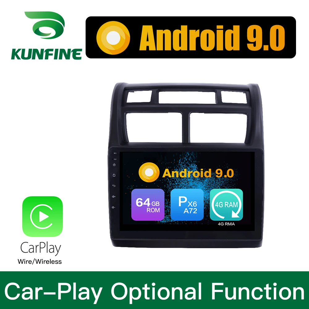 Android 9 0 Ram 4G Rom 64G PX6 Cortex A72 автомобильный DVD GPS мультимедийный плеер стерео для KIA Sportage