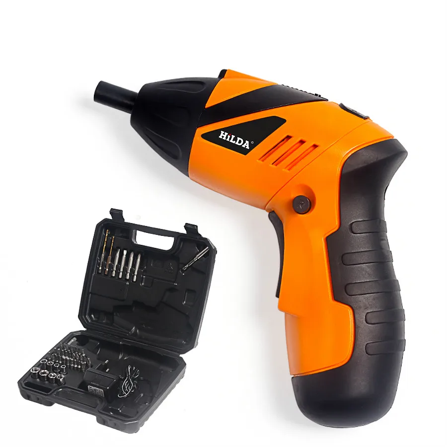 

4.8V Rechargeable Cordless Electric Rechargeable Household Multifunction Electric Drill Tools LED Light with Box