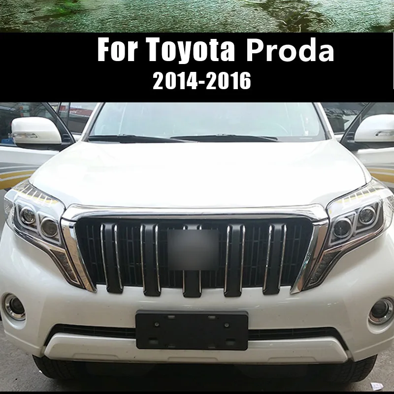 KOWELL автомобильный Стайлинг головная лампа для Toyota Prado, фара, светодиодный фонарь, Ангел глаз, ближний свет, DRL, биксеноновые линзы, HID, весь набор