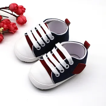 

Toddler Shoes Baby Boys Girls Soft Sole Sneakers Anti-Slip Outdoor Walking Shoes Casual Canvas Shoes 0-18M