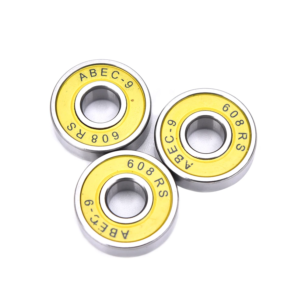 10 Pcs Red ABEC 9 Stainless Steel Bearings High Performance Roller Skate Scooter Skateboard Wheel 10 Pcs Red ABEC 9 Stainless Steel Bearings High Performance Roller Skate Scooter Skateboard Wheel