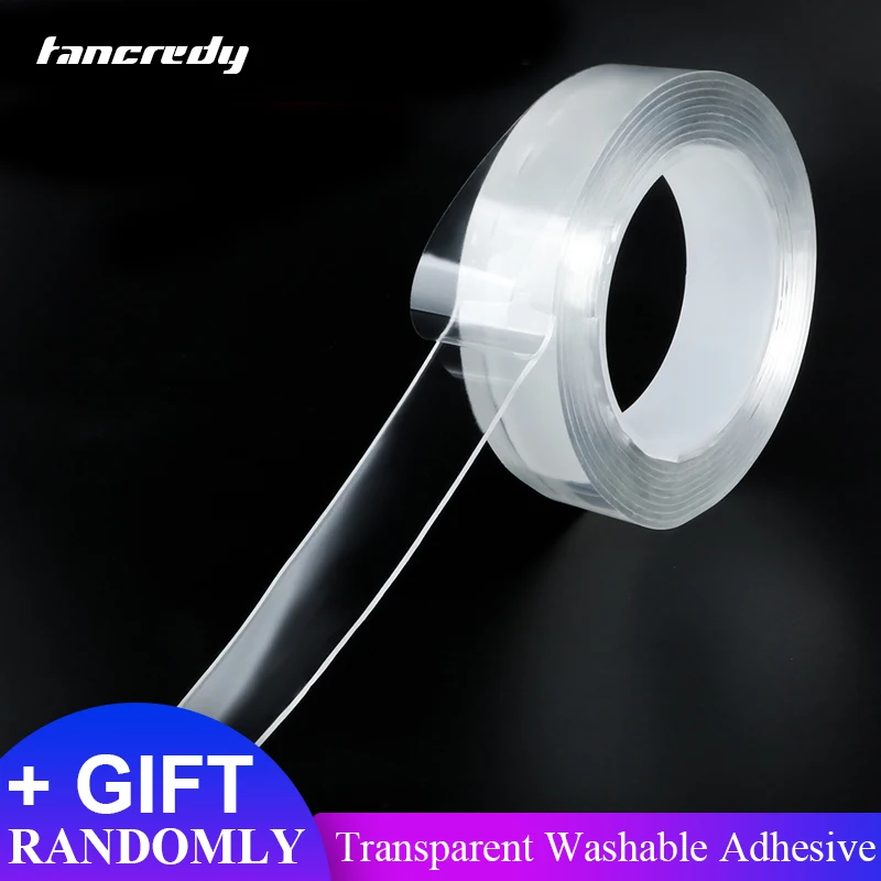 

10mm Double Sided Adhesive Tape Acrylic Gel Transparent Double Sided Tape Car Sticker Double-Sided Tape Adhesive Sticker For Car