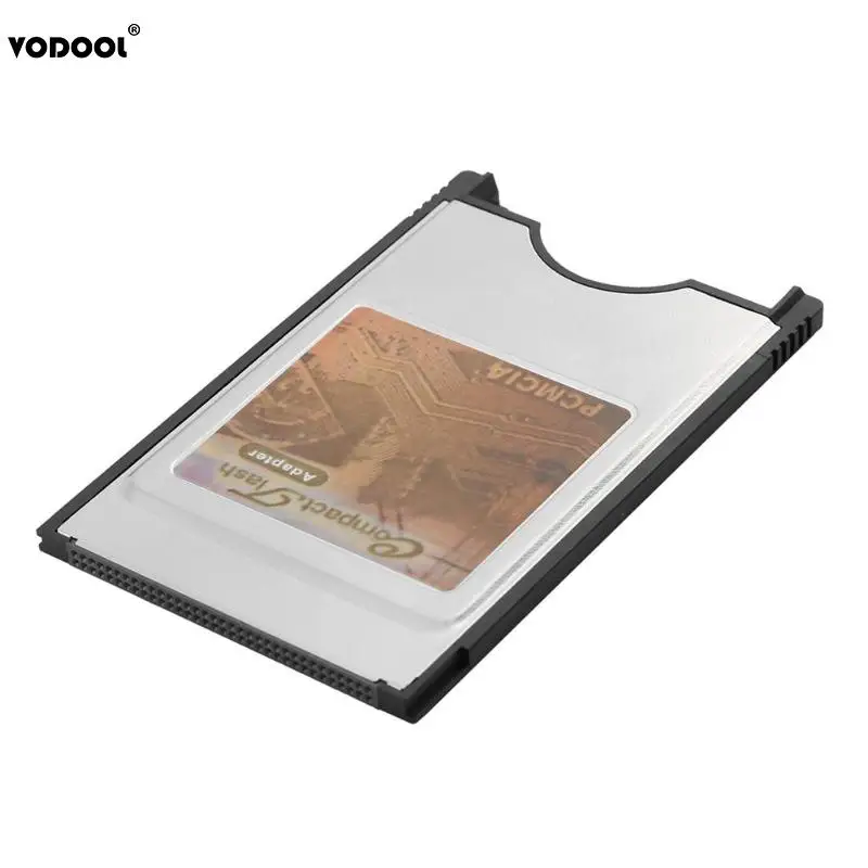 Высокоскоростной кард ридер VODOOL с серебристым корпусом компактная вспышка PCMCIA 16
