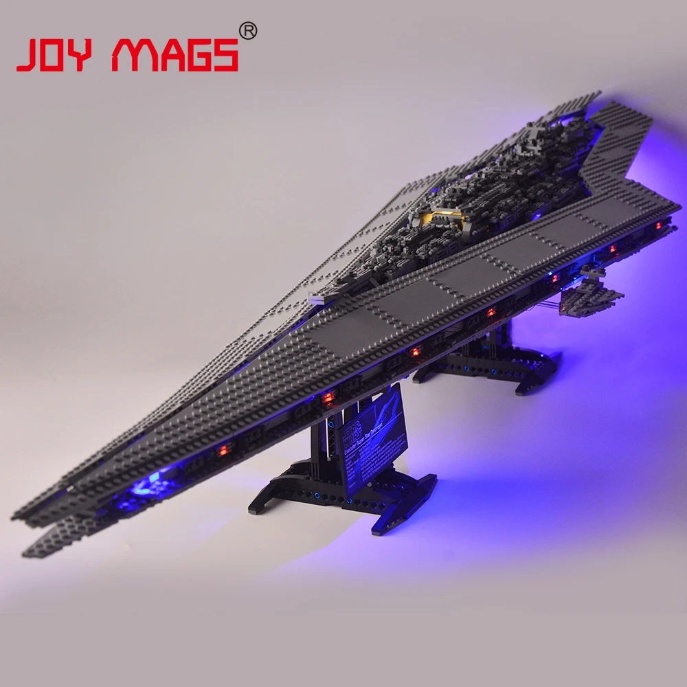 Комплект со светодиодной подсветкой JOY MAGS для 10221 года комплект звездных войн