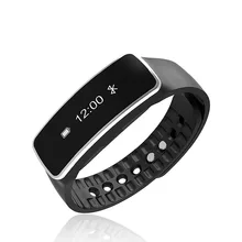 Bluetooth Smart Браслет Спорт Водонепроницаемый пульсометр браслет фитнес-трекер Android браслет