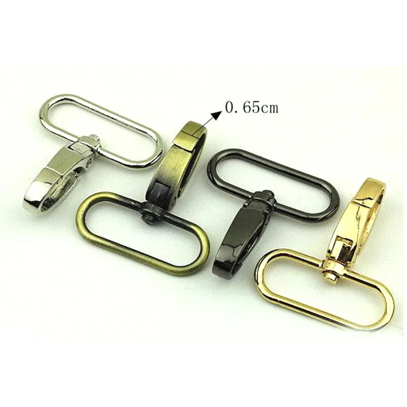 30pcs Leather Bag Handbag Purse Shoulder Strap Belt Clasp Clip Trigger