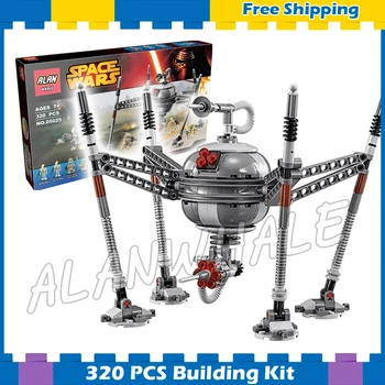

320pcs Space Wars universe 05025 Homing Spider Droid DIY Model Building Blocks Children Toys Gifts Sets Compatible with Lago