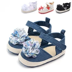 Spring Summer Baby Girl First Walker Newborn Shoes Sweet Light Flower Toddler Soft Soled Pram Crib Shoe 2019 Spring Summer Baby Girl First Walker Newborn Shoes Sweet Light Flower Toddler Soft Soled Pram Crib Shoe 2019
