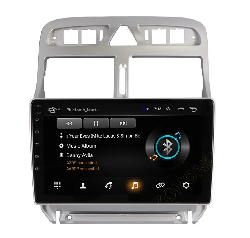 Sale 2.5D 9 inch Android 8.1 Car Multimedia player for peugeot 307 307SW 307CC 2003-2013 car radio stereo gps navigation BT wifi 19