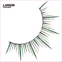 Яркие длинные накладные ресницы, много цветов, ручная работа, натуральные конические накладные ресницы, 10 пар в партии, накладные ресницы