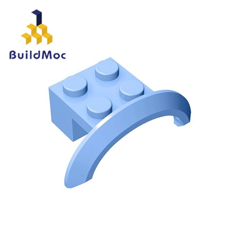 BuildMOC 98282 28579 4x2 2x2 Арка колеса автомобиля строительные блоки части DIY развивающие творческие подарочные игрушки