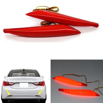 

For Hyundai Sonata 2011-2013 2PCS Rear fog lamp LED Turn signal + stop lamp