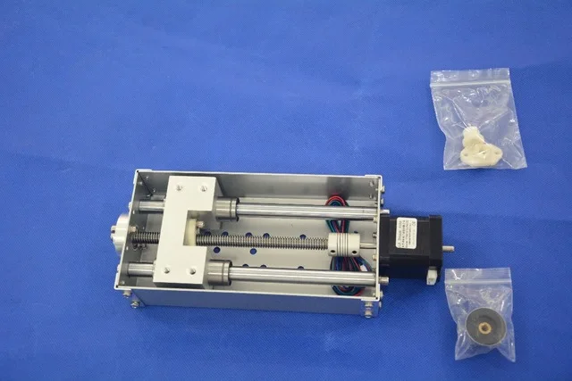 

Manual Sliding Table C7 Ballscrew SFU1605 Effective Stroke 300mm Cross Slide Table Linear Guides CNC Machine