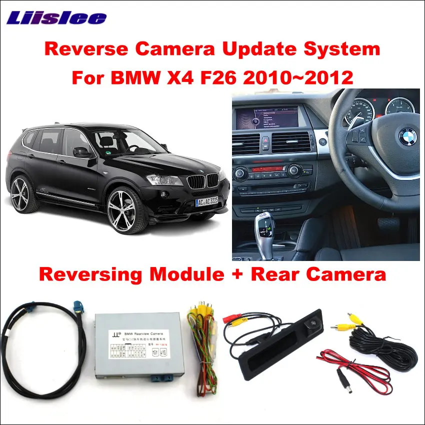 

Liislee Original Screen Update System For BMW X4 F26 2010~2012 CIC System Reversing Module + Rear Camera / Decode Track Box