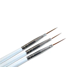 Ensemble de pinceaux pour décoration des ongles, stylos professionnels, peinture pour faux ongles, vernis Gel UV, 3 pièces par ensemble, nouveauté TR30