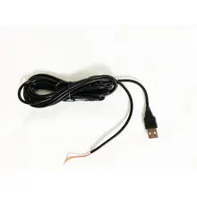 1 шт. 3 метра USB одиночный провод с двумя ядрами соединительная линия USB линия питания зарядный кабель