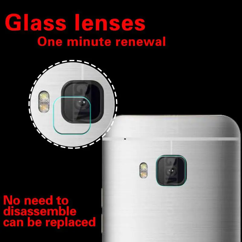

Premium Back Camera Lens Tempered Glass Films For HTC One S9 M9 X9 Camera film For HTC One A9 E9 Rear Camera Lens Protector Film