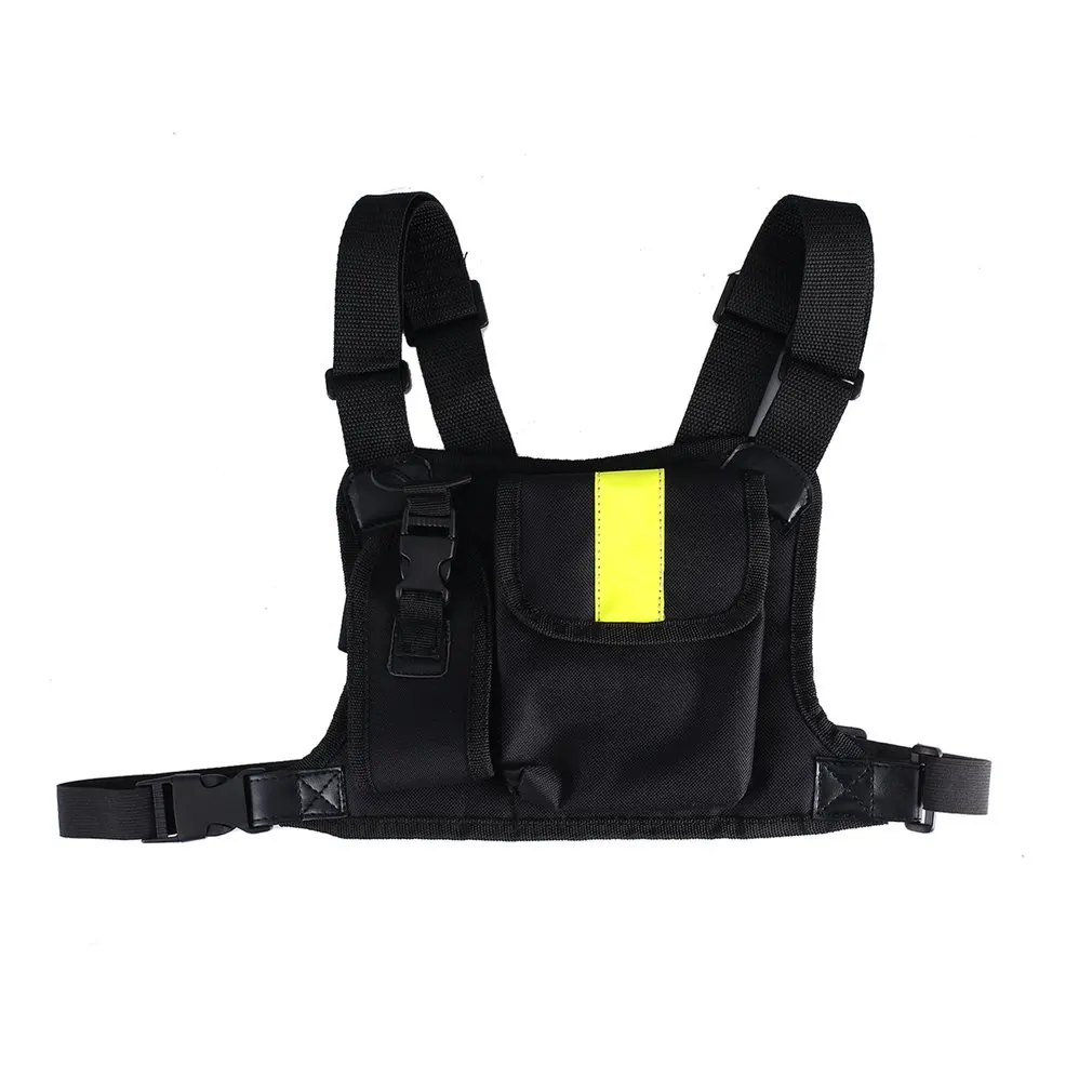 

For Radio Baofeng Chest Harness Front Of The Chest Pack Pouch Bag Case Mesh Rig Carry Cade Motorola Walkie talkie