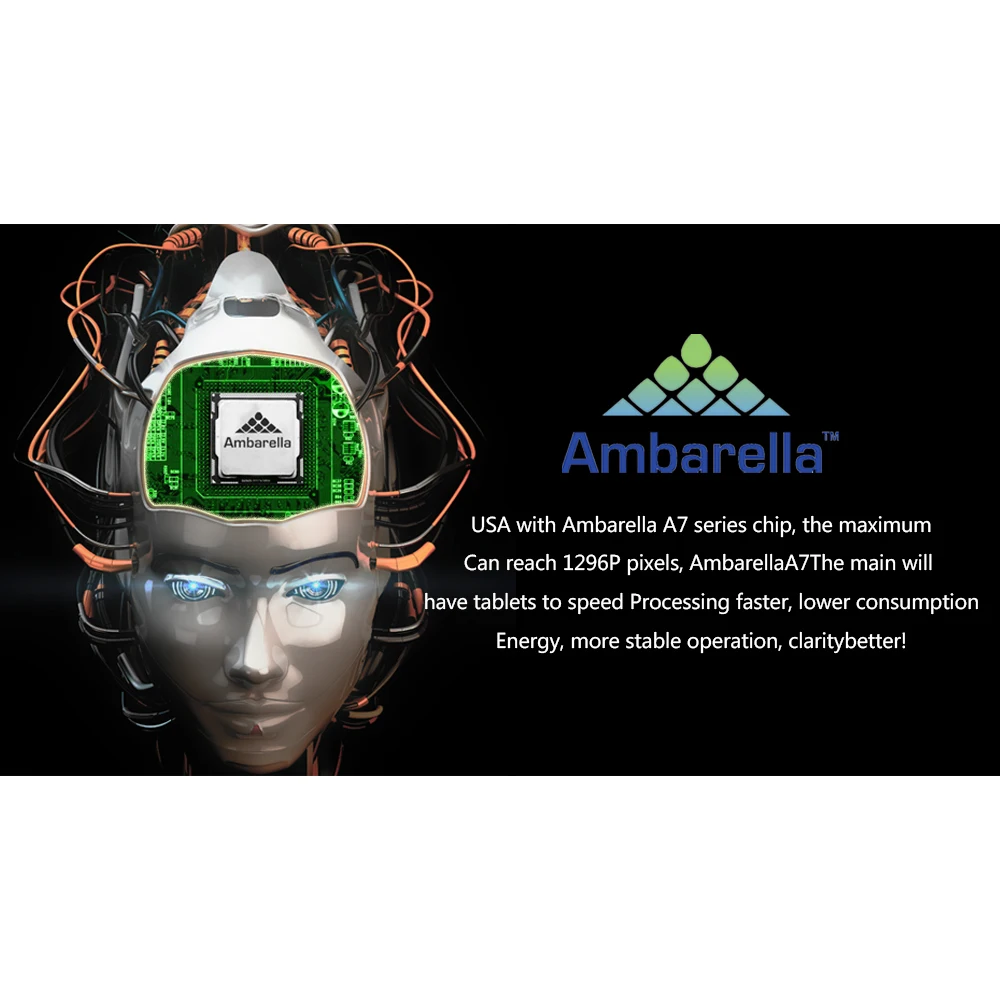 Junsun A799 Car DVR Camera GPS 2 in 1 Ambarella A7LA50 with Speedcam Super Full HD 1296P Dash Cam Video Recorder Blackbox