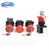 XB2-ES142 XB2-ES145 XB2-ES542 1NC/1NO1NC key reset emergency stop push button/turn-lock mushroom head 40mm push button switch , ► Photo 1/6