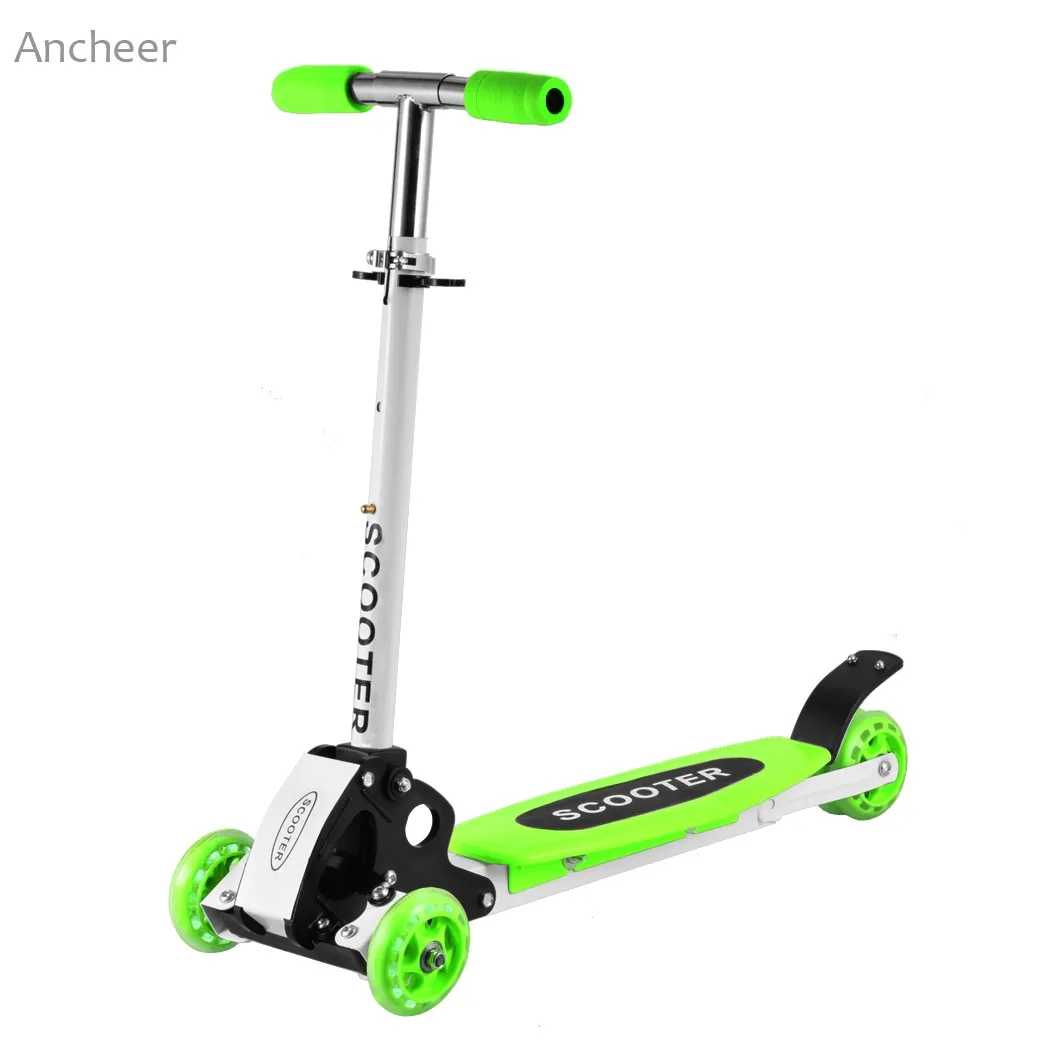 Alloy and steel Foot Scooters Adult Children Scooter Kick scooters Adjustable Folding Kickboard 3 Wheels Skateboard for Kids